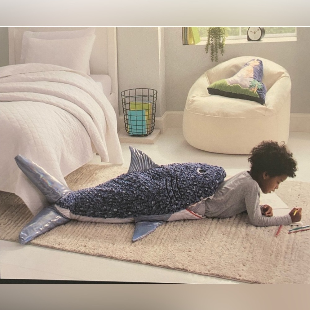 Shark Blanket Snuggle Tail